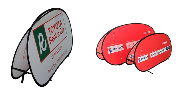 Bannières Pop up horizontal