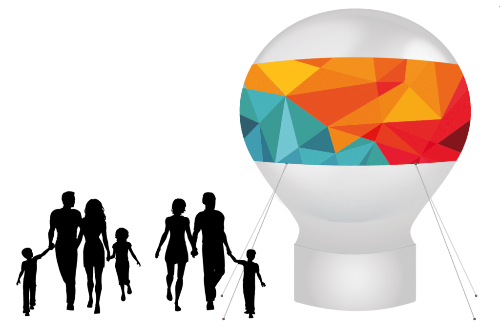 ballon publicitaire géant