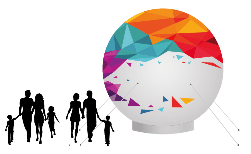 ballon publicitaire géant