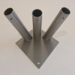 support drapeau mural