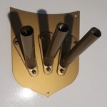 support mural pour drapeau