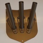 support mural pour drapeau