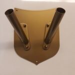 support mural pour drapeau