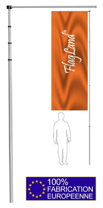 mât drapeau