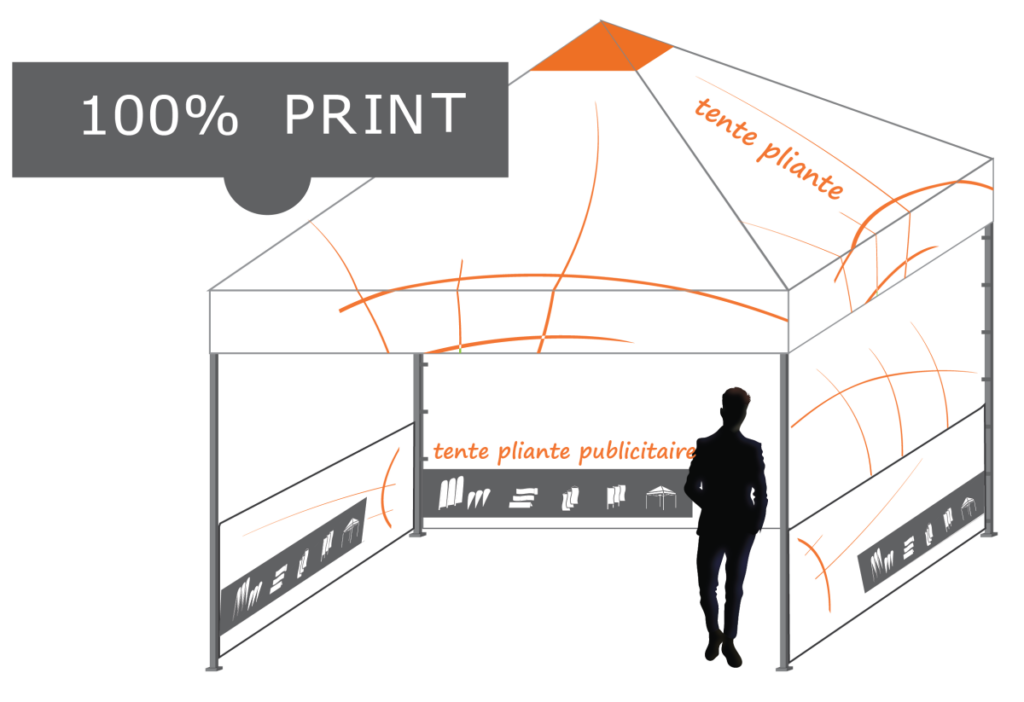 tente publicitaire