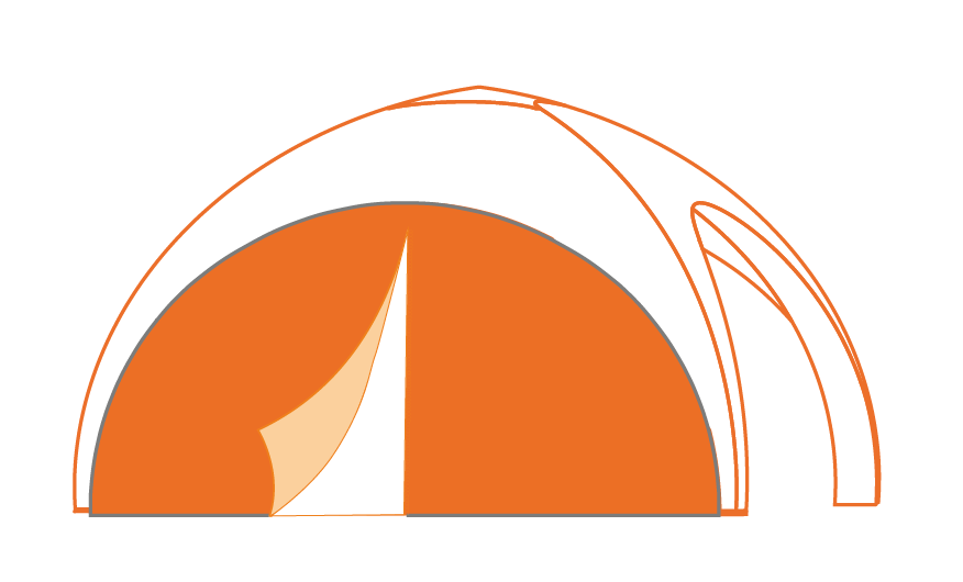 tente gonflable publicitaire