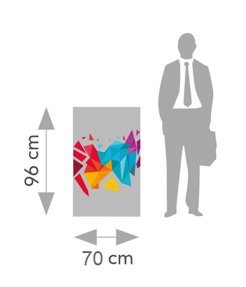 taille comptoir publicitaire