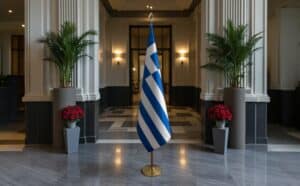 drapeau Grèce pour bureau