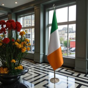 drapeau Irlande sur pied