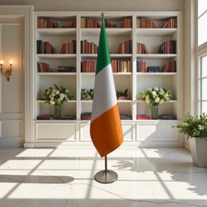 drapeau Irlande sur pied