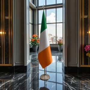 drapeau Irlande sur pied