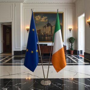 drapeau Irlande et UE