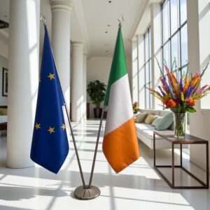 drapeau Irlande et UE