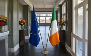 drapeau Irlande et UE