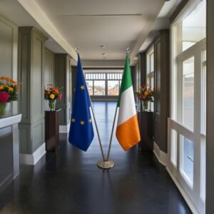 drapeau Irlande et UE