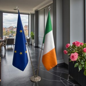 drapeau Irlande et UE