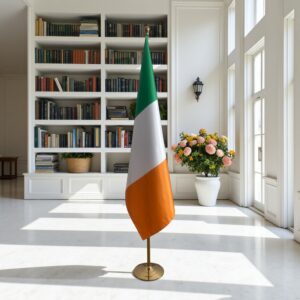drapeau Irlande avec socle