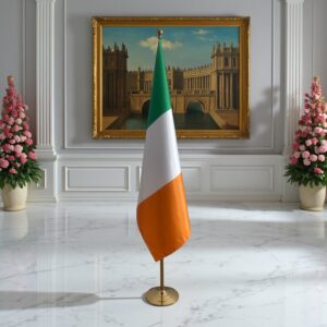 drapeau Irlande avec socle