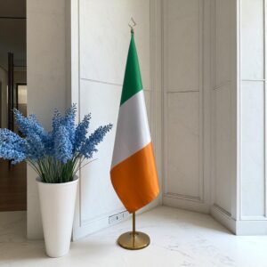 drapeau Irlande avec mat