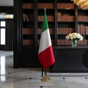 drapeau Italie pour ambasaddes