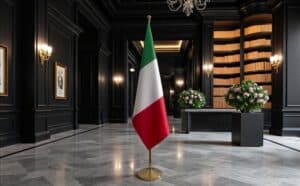 drapeau Italie pour bureau