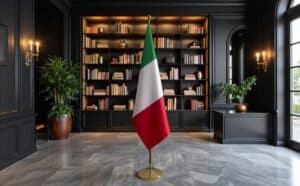 drapeau Italie pour bureau