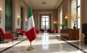 drapeau Italie pour bureau