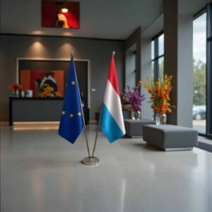 drapeau Luxembourg et UE