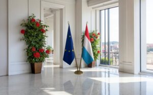 drapeau Luxembourg et UE