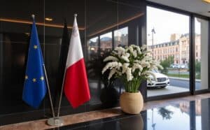 drapeau Malte et EU