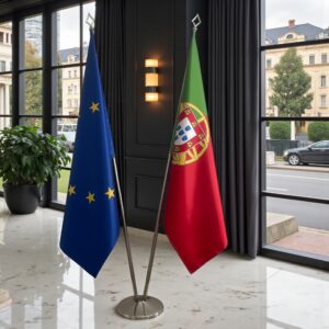 drapeau Portugal et UE