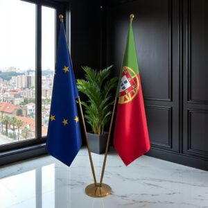 drapeau Portugal et UE