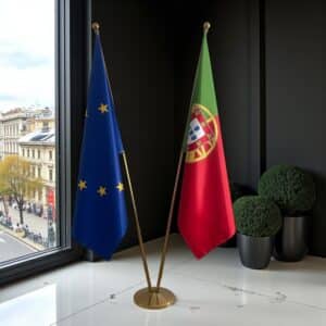 drapeau Portugal et UE