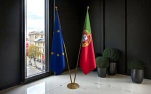 drapeau Portugal et UE