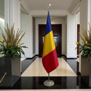 drapeau Roumanie pour bureau