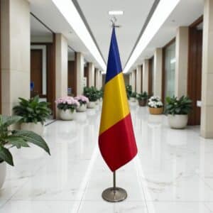 drapeau Roumanie pour bureau