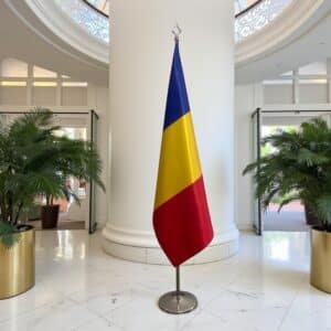 drapeau Roumanie pour bureau