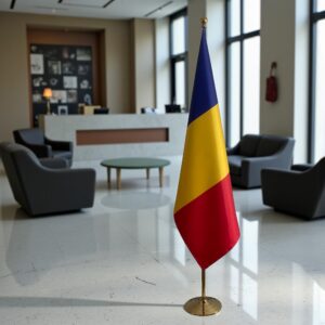 drapeau Roumanie pour bureau