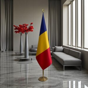 drapeau Roumanie pour bureau