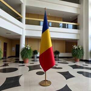 drapeau Roumanie pour bureau