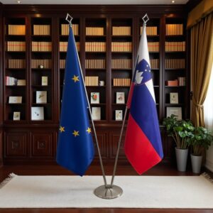 drapeau Slovenie et UE