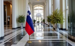 drapeau Slovenie et UE