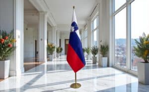 drapeau Slovenie et UE