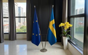 drapeau Suède et UE
