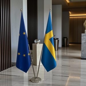 drapeau Suède et UE