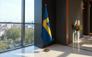 drapeau Suède et UE