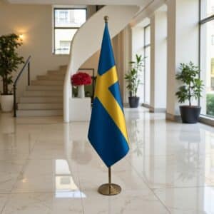 drapeau Suède et UE