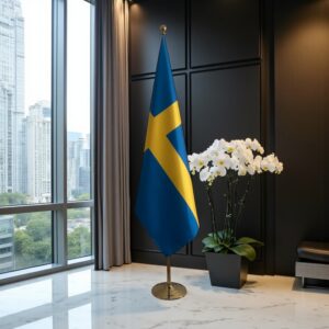 drapeau Suède et UE