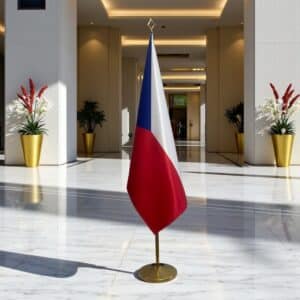 drapeau Tchequie pour bureau