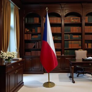 drapeau Tchequie pour bureau